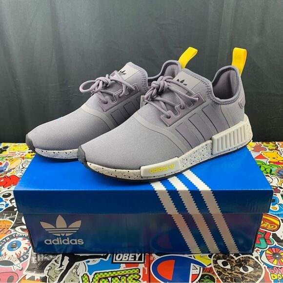 Adidas NMD R1 Yellow Accent Women's Various Sizes - Picture 1 of 13